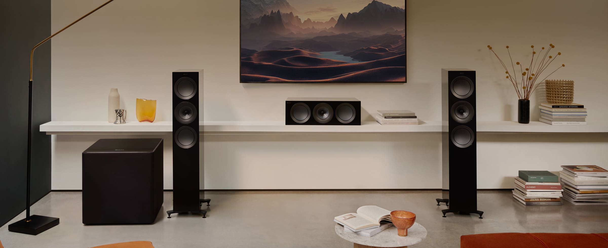 KEF KUBE 15 MIE 15-Inch Active/Powered Subwoofer - Seamless elegance