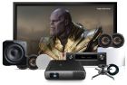BenQ W4000i LED 4K Projector, Denon AVR-X2800H, Klipsch PRO-16RC Speakers & Screen 5.1 Complete Home Theatre Package | Custom Pack 10