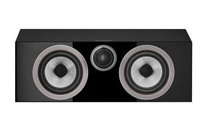Bowers & Wilkins HTM72 S3 2-Way Shelfmount Centre Speaker | Decoupled Carbon Dome™ Tweeter