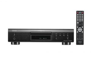 Denon DCD-900NE CD Player - Black - Front View with remote Control
