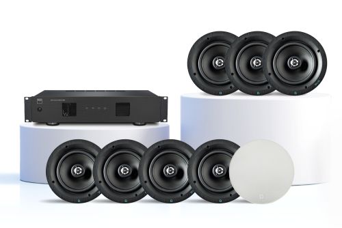 NAD CI 980 Amplifier & Definitive Technology DT6.5R Hi-Fi Stereo Speakers System| 4 Stereo Zones