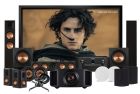 JVC DLA-NZ7 8K Projector, Marantz SR8015 Receiver & Klipsch Truman Speakers 7.2.4 (11.2) Complete Home Theatre Package | Custom Pack 11