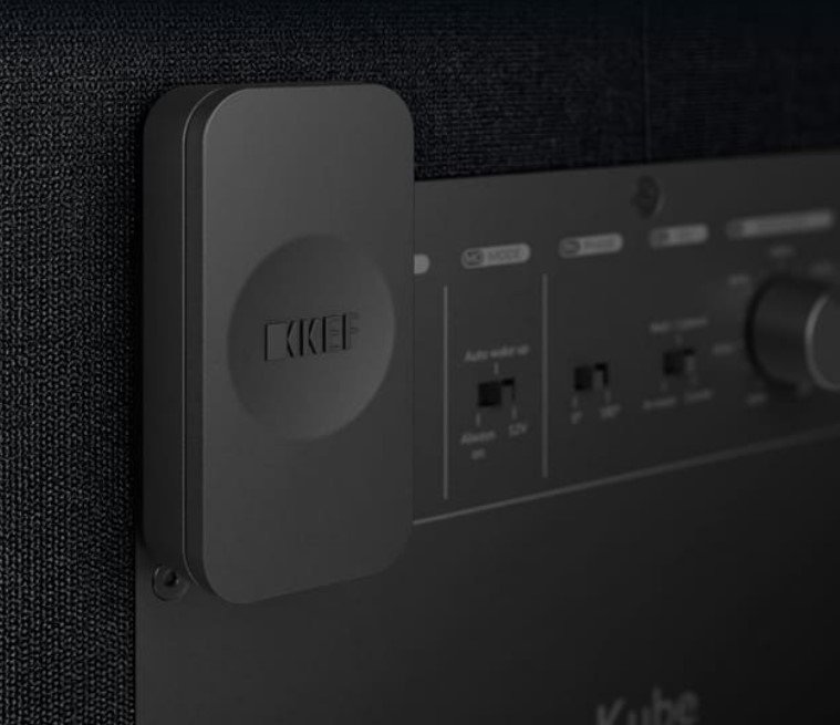 KEF KUBE 15 MIE 15-Inch Active/Powered Subwoofer - Effortless wireless integration