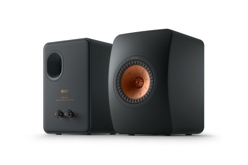 KEF LS50 Meta Bookshelf Speakers Pair Matte Black