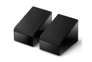 KEF R8 Meta Dolby Atmos Surround Speakers Black with Grille