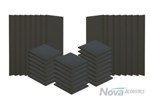 Nova Acoustic SoundBlock The Mansion Sound Absorber Panels Pack (Set of 38)