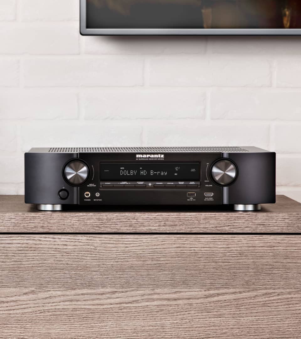 Marantz NR1510 AV Receiver - Above the Table