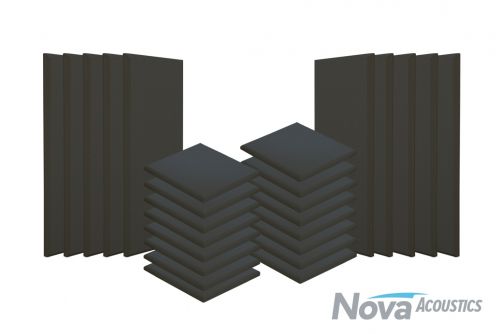 Nova Acoustic SoundBlock The Newport Sound Absorber Panels Pack (Set of 26)