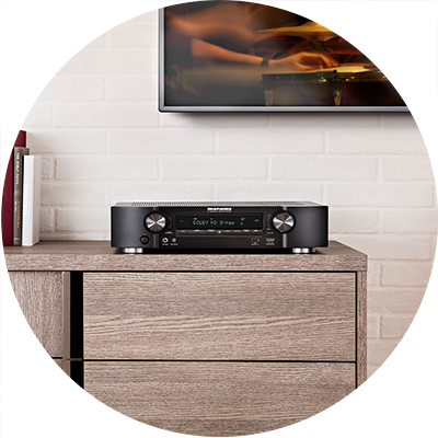 Marantz NR1510 AV Receiver - Slim Profile