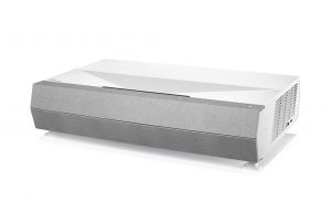 Optoma CinemaX P2 4K UHD HDR Smart UST Ultra-Short-Throw Home Projector | Soundbar