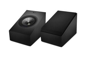 KEF Q50a Atmos Enabled Multipurpose Surround Speakers Pair | Grill Included-Black