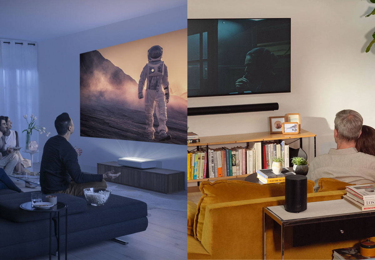 TV or Projector for a Small Room