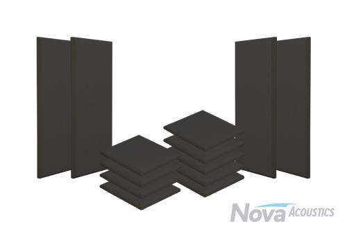 Nova Acoustic SoundBlock The Lamar Sound Absorber Panels Pack (Set of 13)