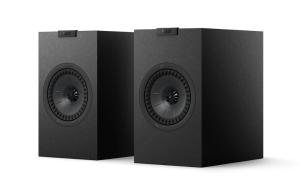 KEF Q1 Meta 2-way Closed Box Bookshelf Speakers Satin Black