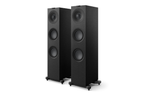 KEF Q7 Meta 3-way Bass Reflex Floorstanding Speakers- Pair Satin Black