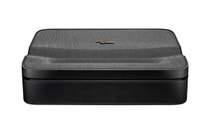 Optoma Photon Go Smart Portable Ultra-Short-Throw Projector Front View showing ultra-short throw capability
